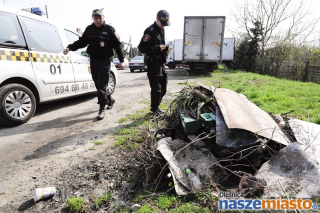 Po likwidacji straży miejskiej problemem dzikich wysypisk będzie się musiała zająć policja