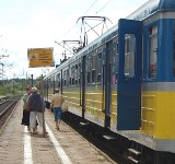 Niebezpieczny peron kolejowy w Luzinie
