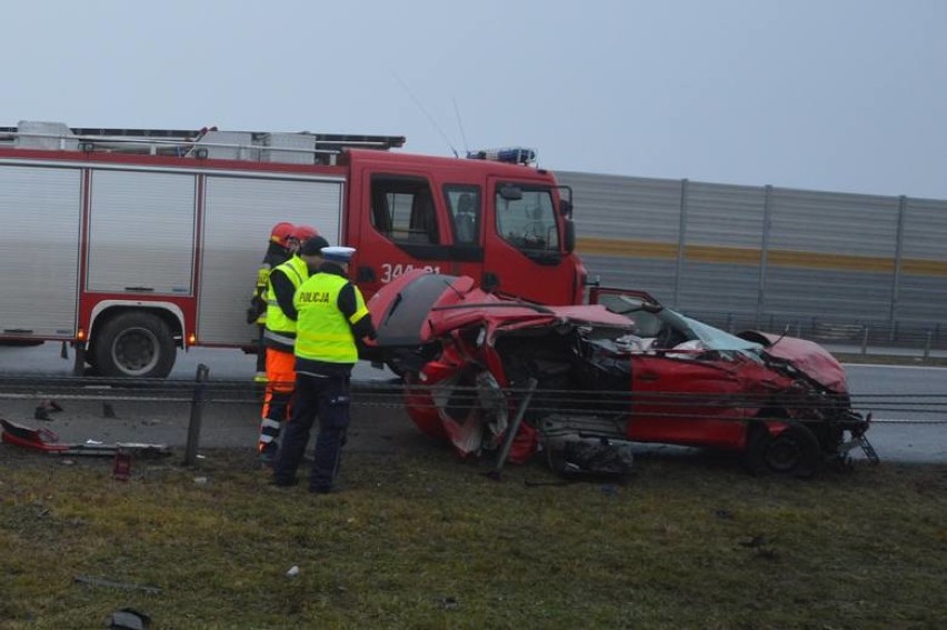 Śmiertelny wypadek na autostradzie A1 w Bocieniu