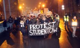 Protest studentów we Wrocławiu. Zobacz zdjęcia [GALERIA]