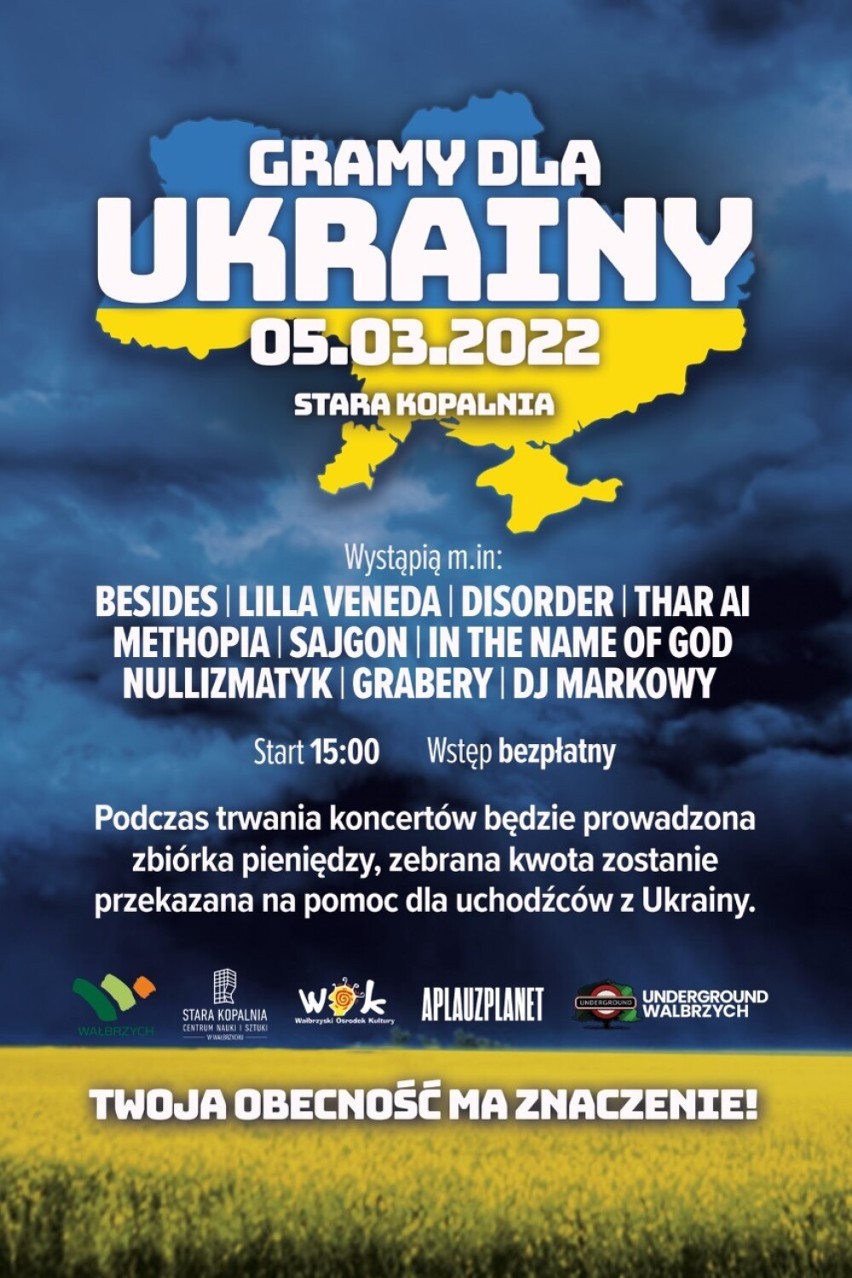 W sobotę, by wspierać Ukrainę swoje siły łączą Centrum Nauki...