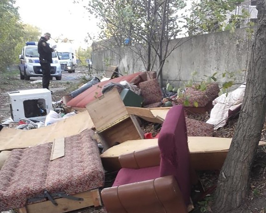 Straż miejska w Kaliszu namierzyła śmieciarza