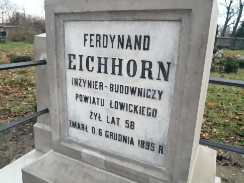125 lat temu zmarł Ferdynand Eichhorn, budowniczy powiatu łowickiego [ZDJĘCIA]