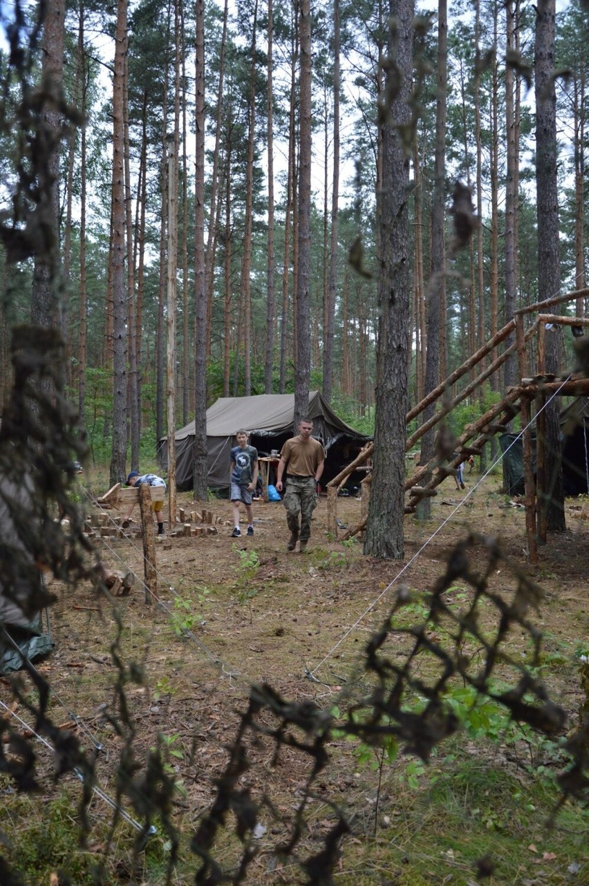 Obóz harcerski w miejscowości Kokotek.