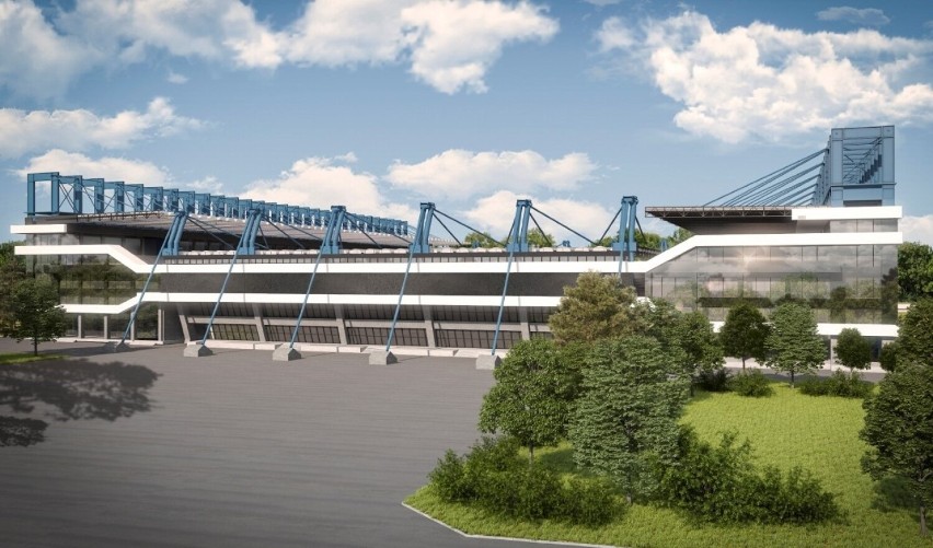 W ramach modernizacji stadionu Wisły zostaną przebudowane...