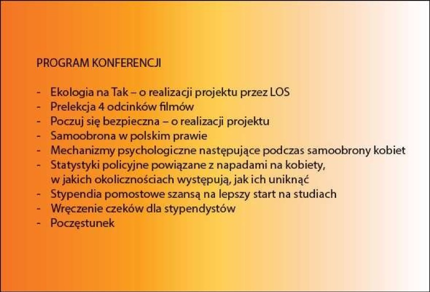 Konferencja w Ogrodzieńcu: Organizuje ją LOS