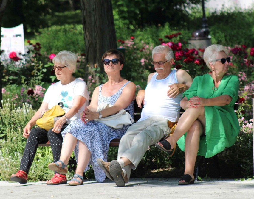Kwintet Jerzego Cygana oczarował publiczność w buskim parku. Zobacz zdjęcia