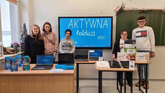 Placówka została wyposażona m.in. w laptopy z syntezatorem  mowy do indywidualnych zajęć z wychowankami.