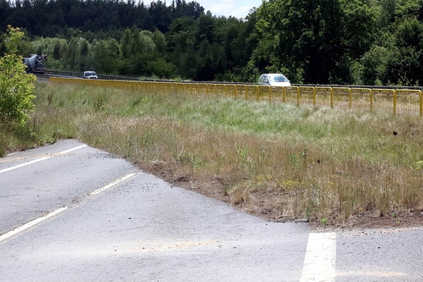 Nieczynna droga w Legnicy. Fragment obwodnicy pozostał w lesie, zobaczcie zdjęcia