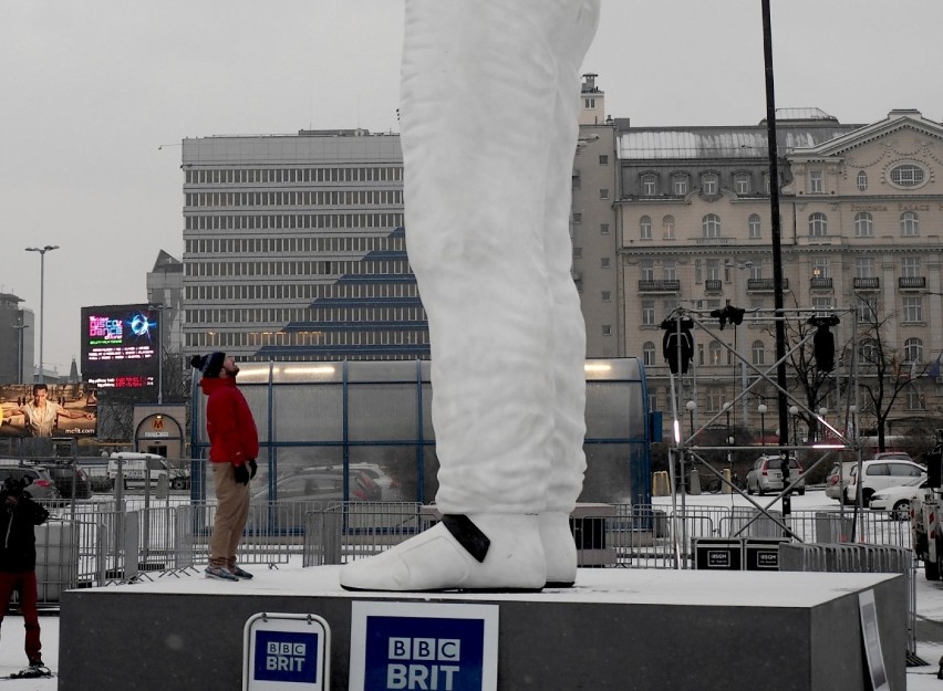 BIG STIG z Top Gear w Warszawie na pl. Defilad [zdjęcia]