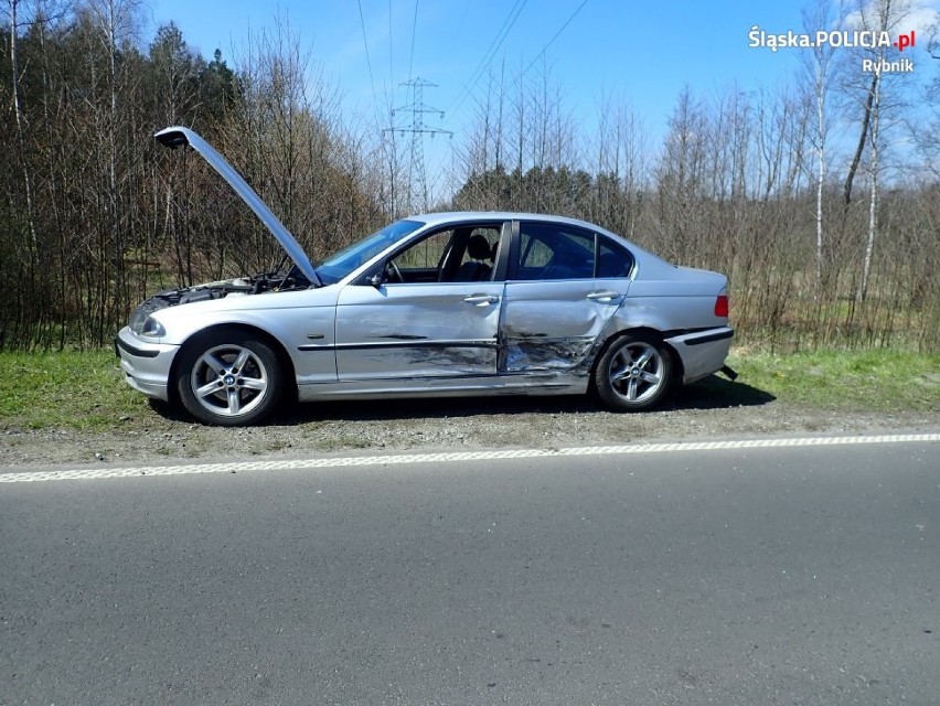 Wypadek przy ulicy Robotniczej w Rybniku. Dwóch mężczyzn...