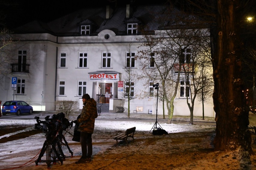 Protest płacowy pracowników pomocy społecznej w Piotrkowie -...