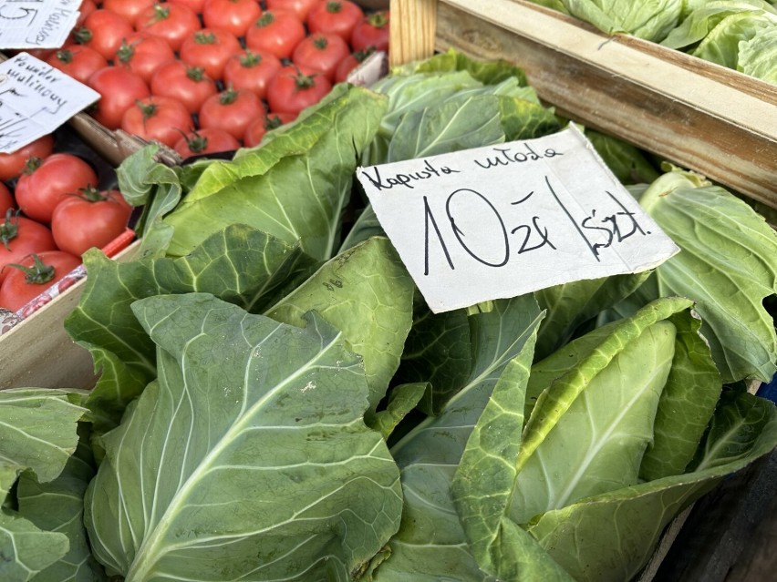 Na targowisku w Radomsku już czuć wiosnę. Jakie ceny warzyw, owoców i sadzonek kwiatów? ZDJĘCIA