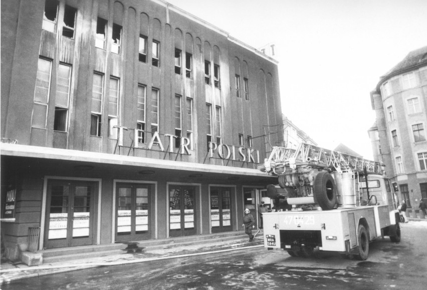 Pożar w Teatrze Polskim we Wrocławiu. Zobacz zdjęcia sprzed 27 lat! 