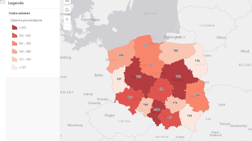 Koronawirus. Wzrost liczby zakażeń SARS-CoV-2 w Tarnowie oraz powiatach: tarnowskim, dąbrowskim, brzeskim i bocheńskim [AKTUALIZACJA 6.05]