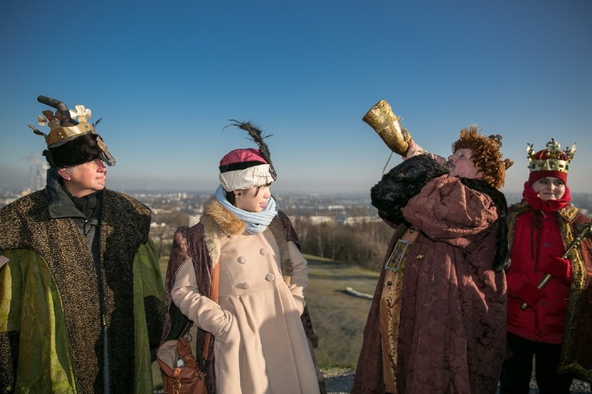 Loch Camelot powitali Nowy Rok na Kopcu Krakusa [ZDJĘCIA]