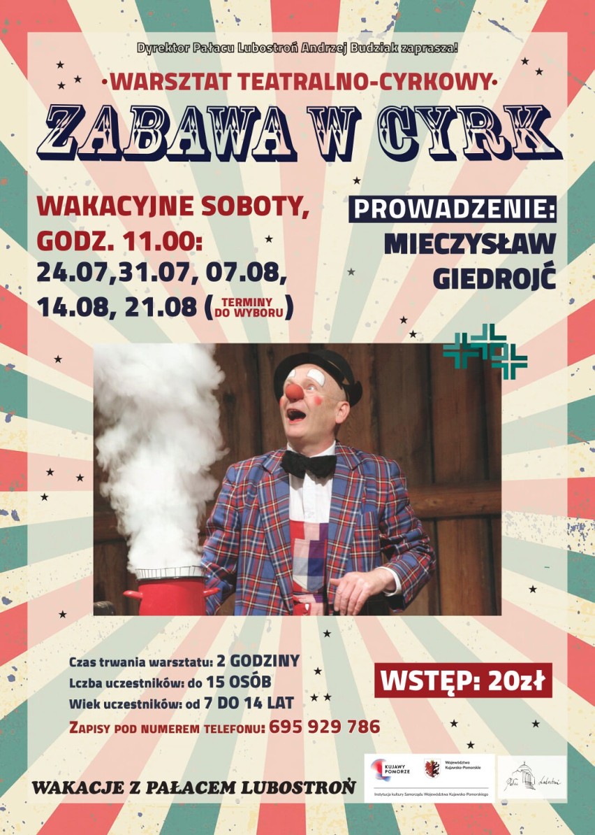Mieczysław Giedroić poprowadzi w Pałacu Luostroń (gmina...