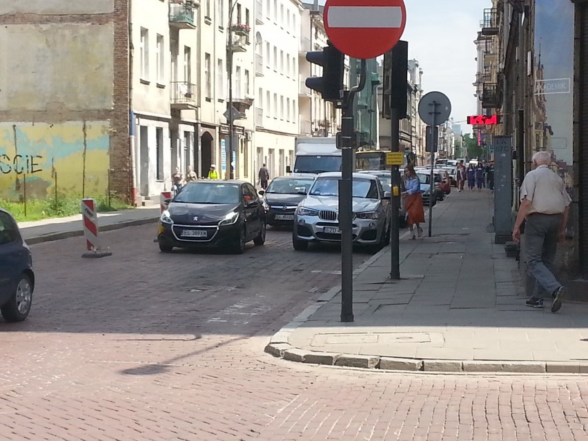 Remont ulicy Wschodniej w Łodzi