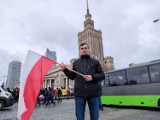 Rolnicy z powiatu chełmińskiego protestowali w Warszawie. Zdjęcia