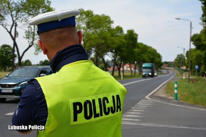 Policjanci z Krosna Odrzańskiego i Gubina podczas ostatnich...