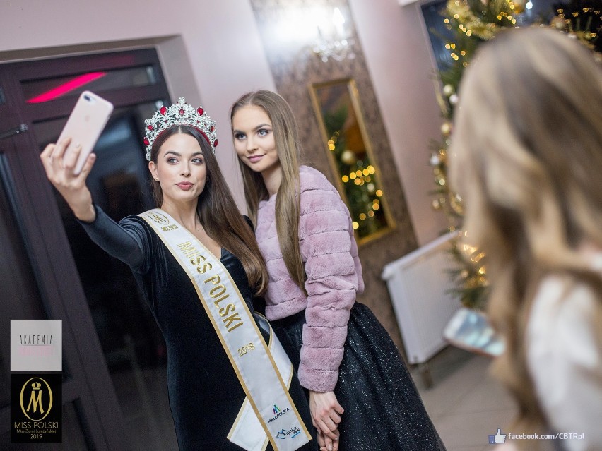 Miss Polski 2018 Olga Buława odwiedziła Łomżę