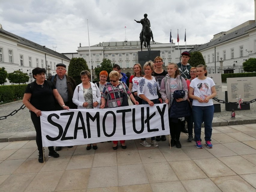 Mieszkańcy powiatu szamotulskiego protestowali w Warszawie [ZDJĘCIA]