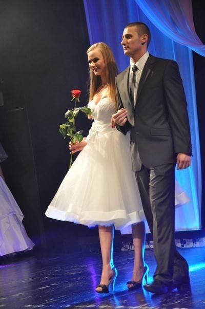 Gabriela Olszak podczas finału Miss Polonia 2012 Ziemi...