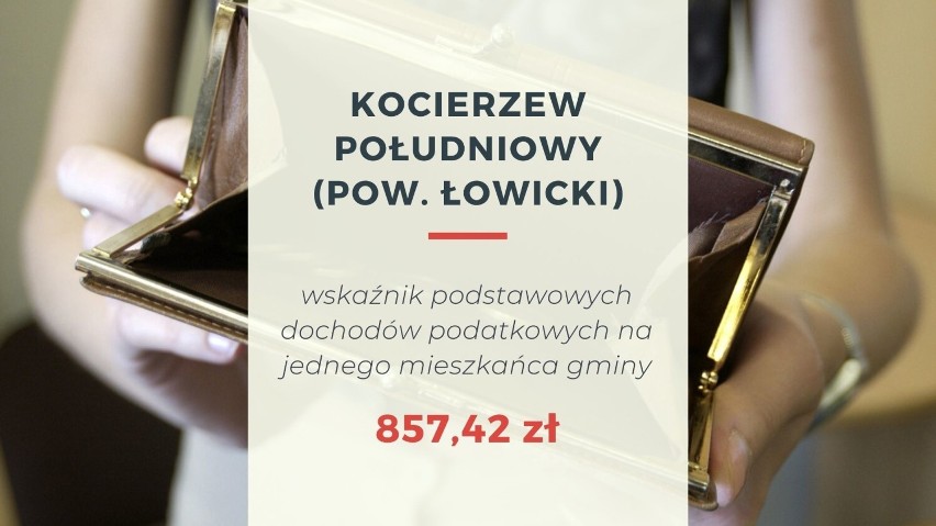 Ministerstwo Finansów opublikowało wskaźniki dochodów...