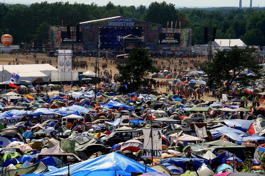 Przystanek Woodstock 2013 - mieszkanka woodstockowiczów