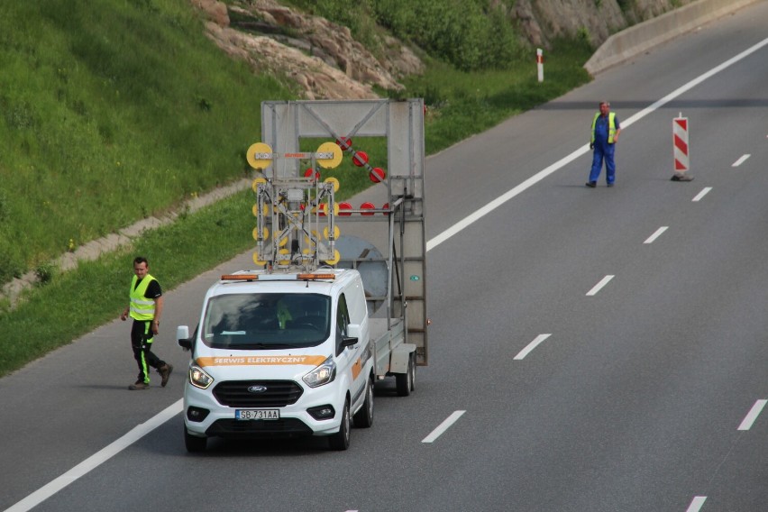 Ruda Śląska. Roboty drogowe na A4 w Kochłowicach. Sprawdź ile potrwają utrudnienia w ruchu drogowym