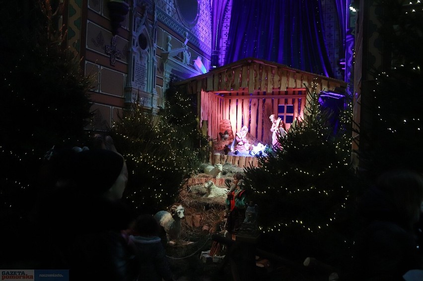 Tak wygląda żłóbek w katedrze we Włocławku, Boże Narodzenie...