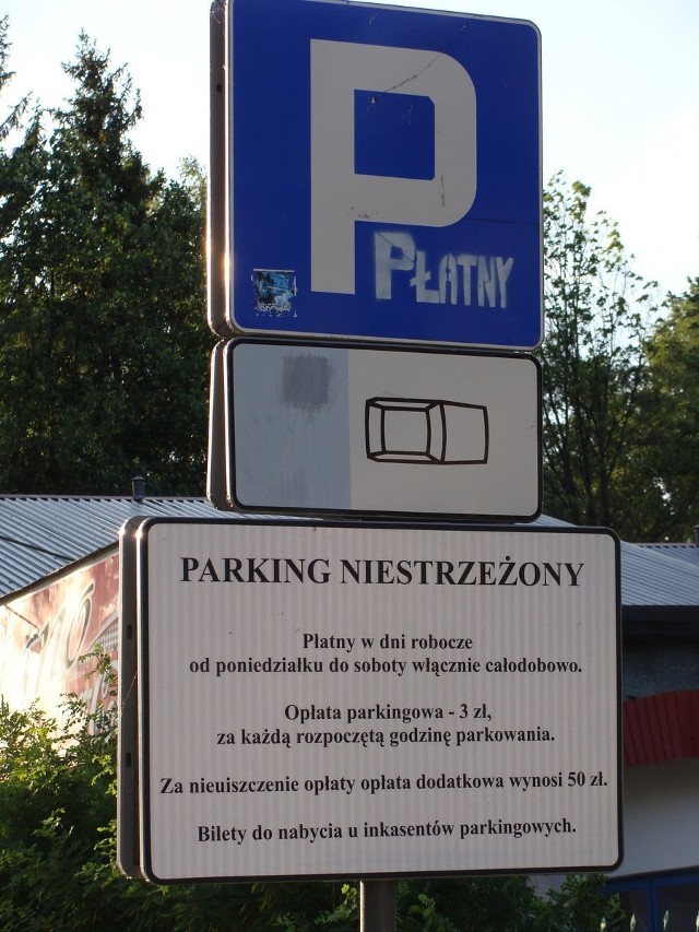 Płatne parkowanie przy obwodnicy Okuninki będzie obowiązywać do 30 września.