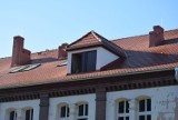 Szkoła w Ludwikowicach Kł. z nowym dachem
