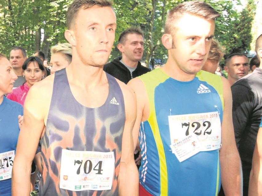 Dawid Kubiec (z prawej) zajął trzecie miejsce w sobotnim...