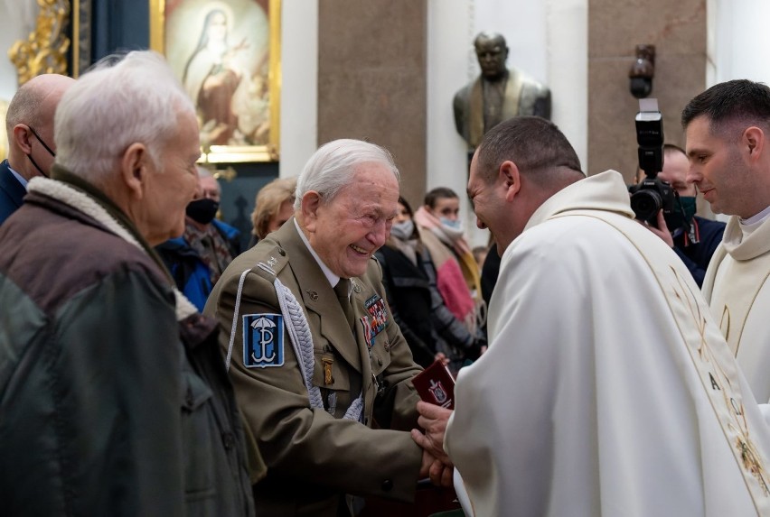 99. urodziny Zbigniewa Rylskiego ps. "Brzoza" żołnierza...