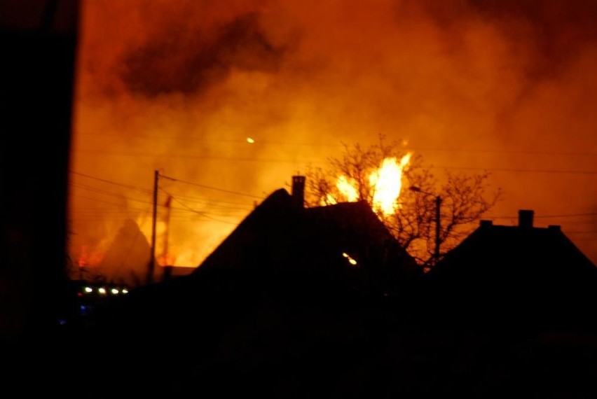 Pożar w Jankowie Przygodzkim