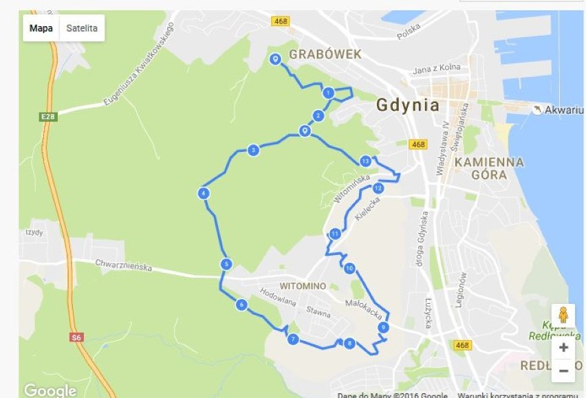 W Gdyni otwarto pierwszy szlak nordic walking. Przebiega przez Trójmiejski Park Krajobrazowy [MAPA]