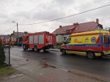 Wybuch pieca w domu jednorodzinnym w Nowych Skalmierzycach. ZDJĘCIA
