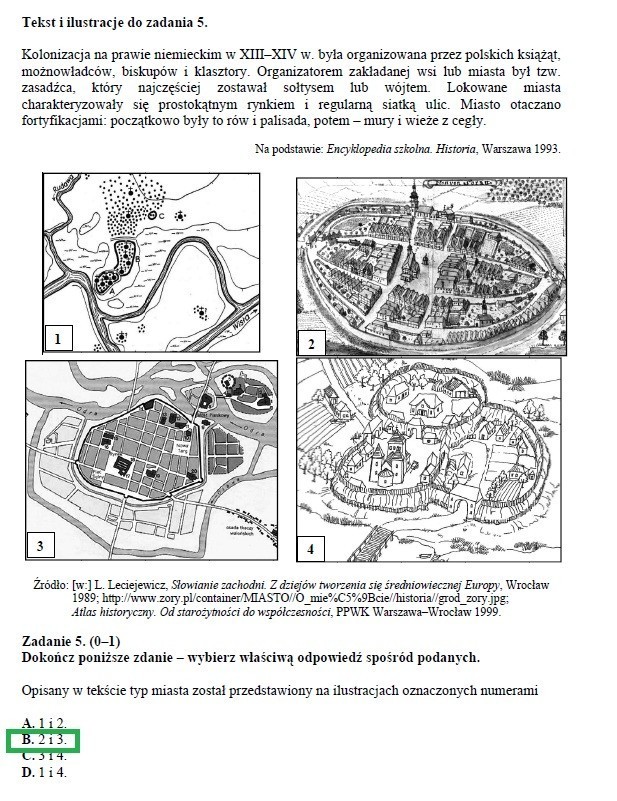 Testy gimnazjalne 2013. Test humanistyczny - HISTORIA i WOS [ARKUSZE i ODPOWIEDZI]