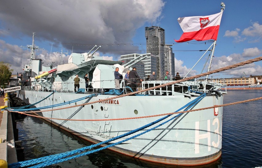 ORP Błyskawica w Gdyni