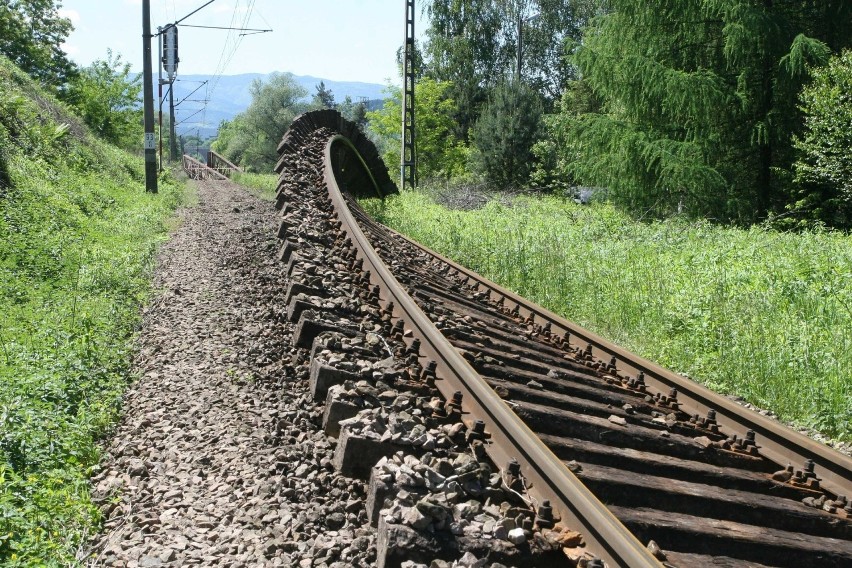 10 lat temu most kolejowy odpłynął Popradem [ZDJĘCIA]