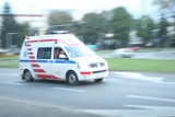 Wypadek na drodze do Krynicy. Matka i 2-miesięczne niemowlę w szpitalu