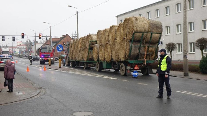 Ciągnik potrącił kobietę 
W piątek przed południem na...