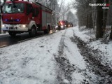 Tragiczny wypadek na drodze z Gliwic do Pyskowic. Pod kołami tira zginął pieszy. To 31-letni mężczyzna