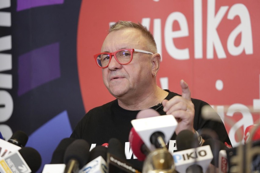 Jerzy Owsiak na oficjalnej konferencji WOŚP: "Gramy dalej....