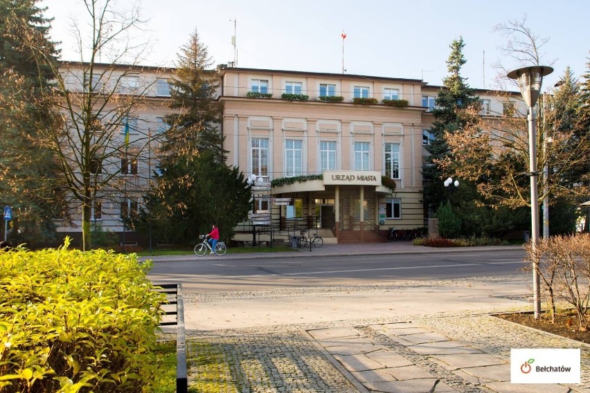 Urząd Miasta przy ul. Kościuszki w Bełchatowie