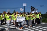 Protest Inspekcji Weterynaryjnej w Waćmierku 