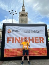 Policjant z Jasła biega maratony i pomaga innym