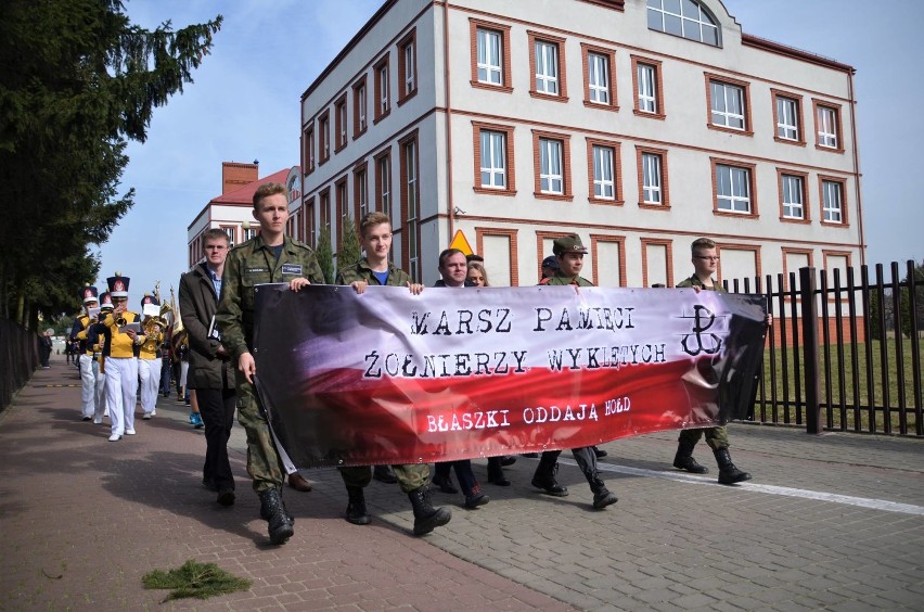 III Marsz Pamięci Żołnierzy Wyklętych w Błaszkach