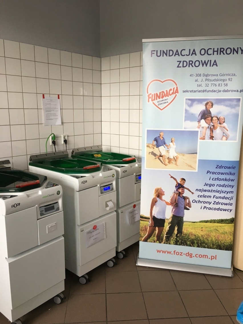 Nowy sprzęt podarowany szpitalowi św. Barbary w Sosnowcu przyda się pacjentom poradni kardiologicznej